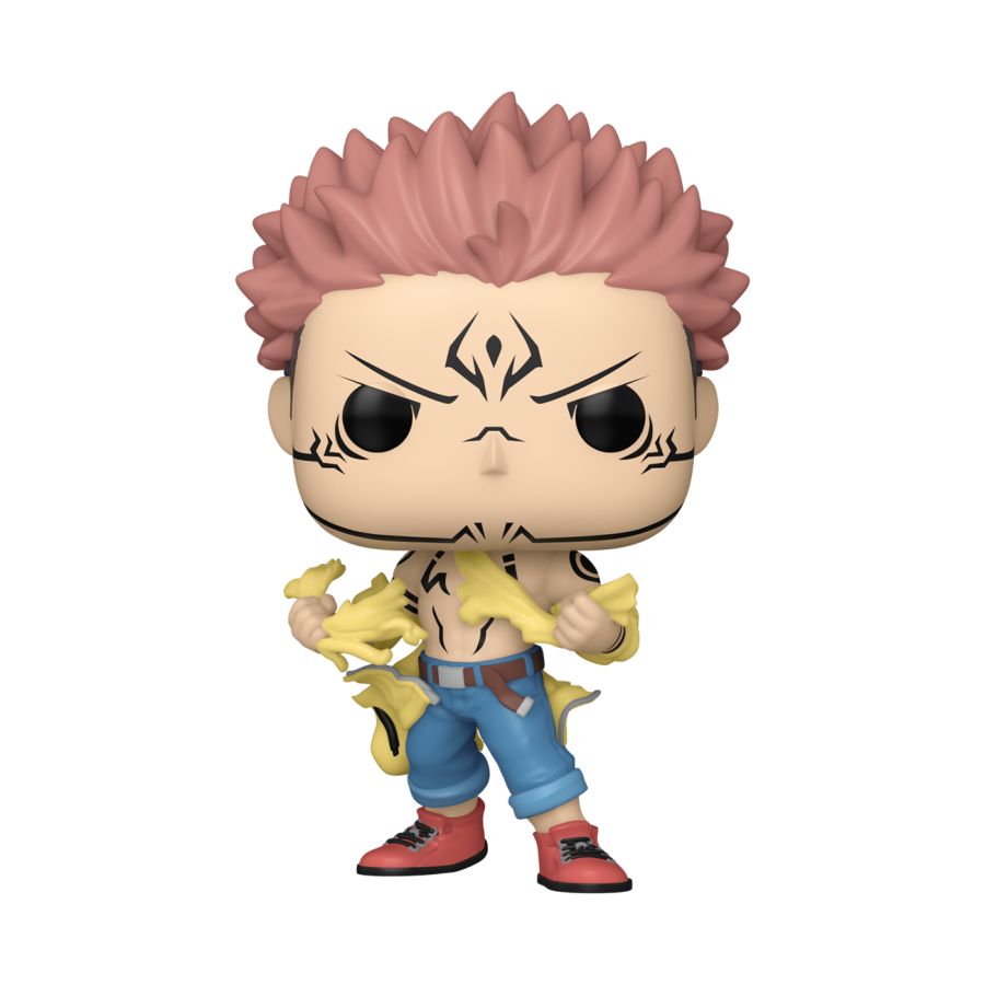 Jujutsu Kaisen - Ryomen Sukuna (Tearing Shirt) US Exclusive Pop! Vinyl - Image 2