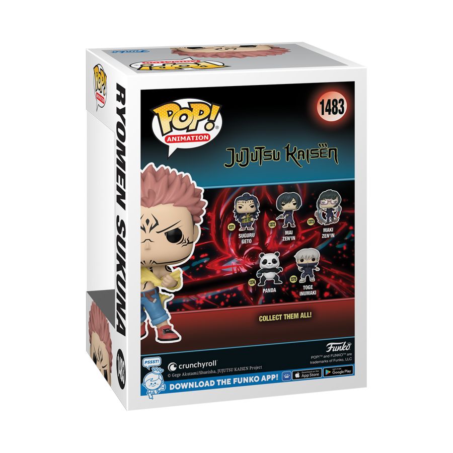 Jujutsu Kaisen - Ryomen Sukuna (Tearing Shirt) US Exclusive Pop! Vinyl - Image 3