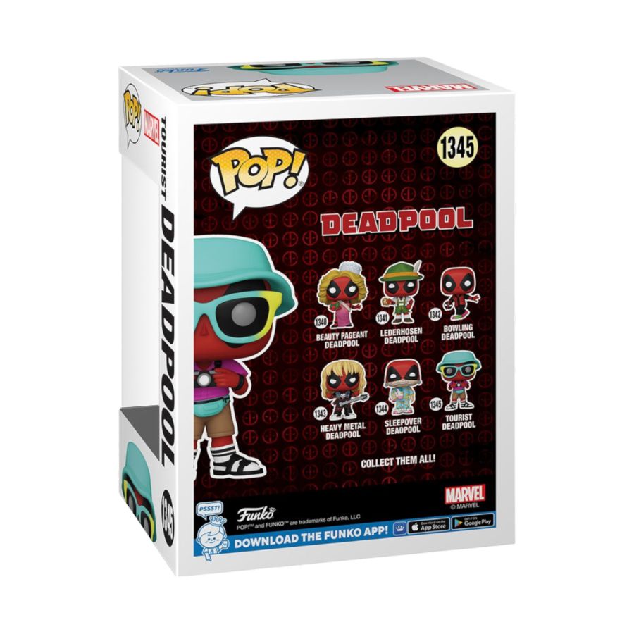 Deadpool - Tourist Pop! Vinyl #1345 - Image 3