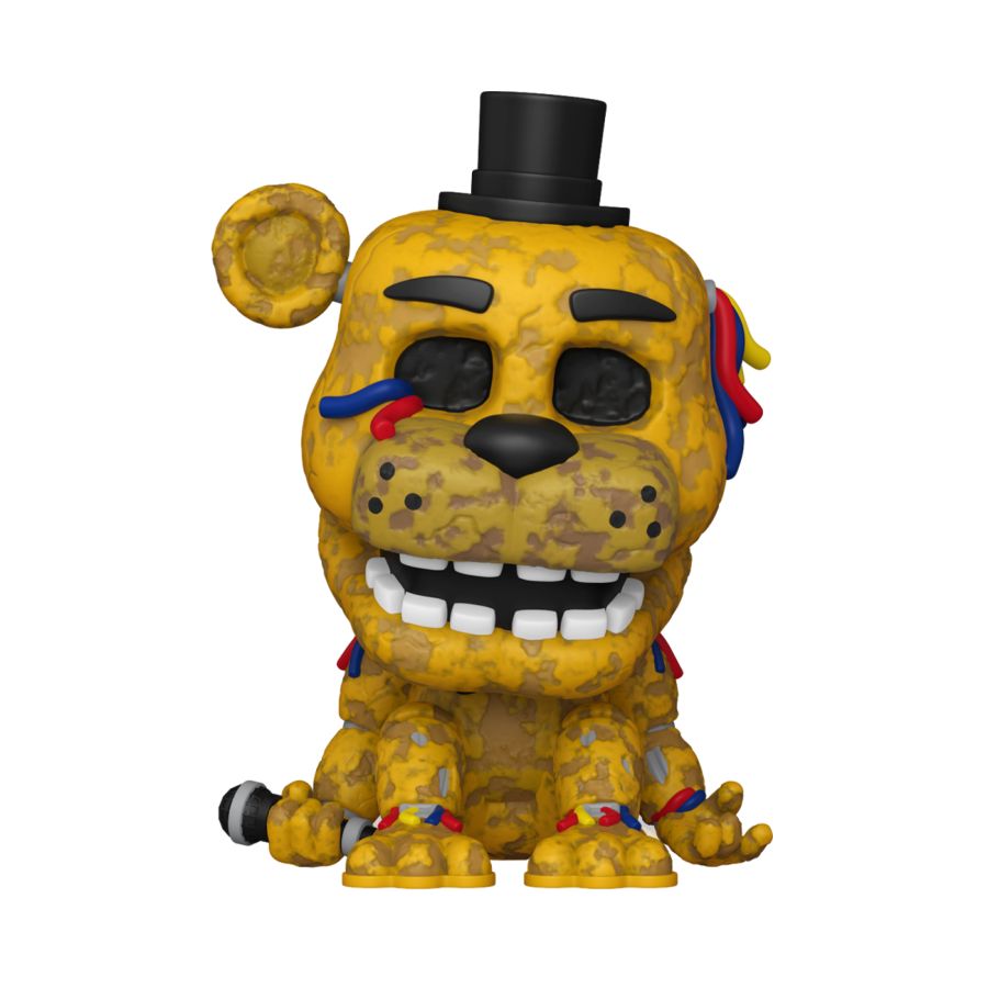 Five Nights at Freddy's - Withered Golden Freddy US Exclusive Pop! Vinyl #1033 - Image 2