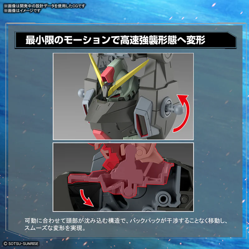 FULL MECHANICS 1/100 FORBIDDEN GUNDAM - Model Kit/Gundam - Image 4