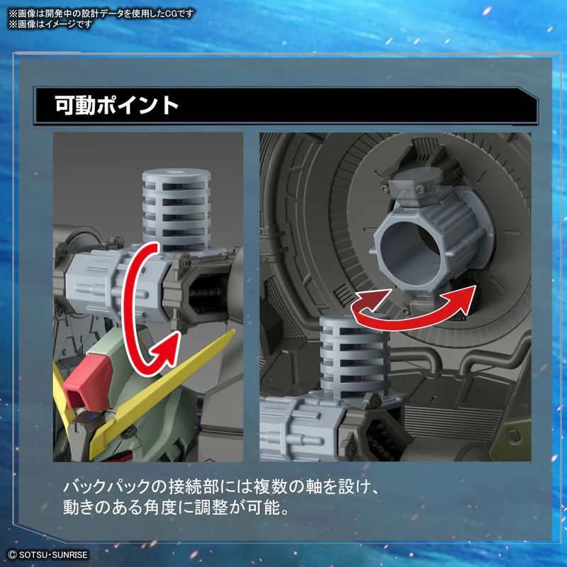 FULL MECHANICS 1/100 FORBIDDEN GUNDAM - Model Kit/Gundam - Image 6