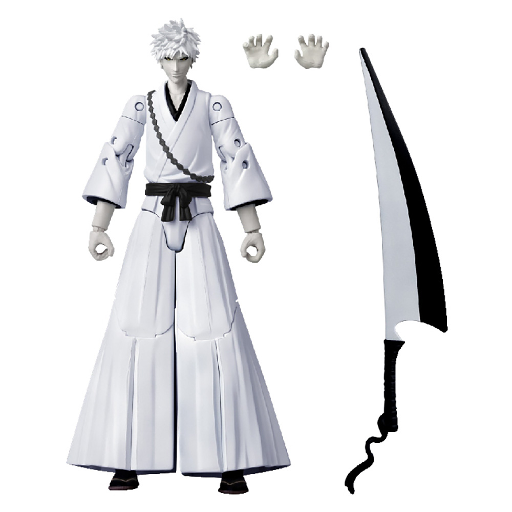 Anime Heroes Bleach White Ichigo Kurosaki Figure - Image 2