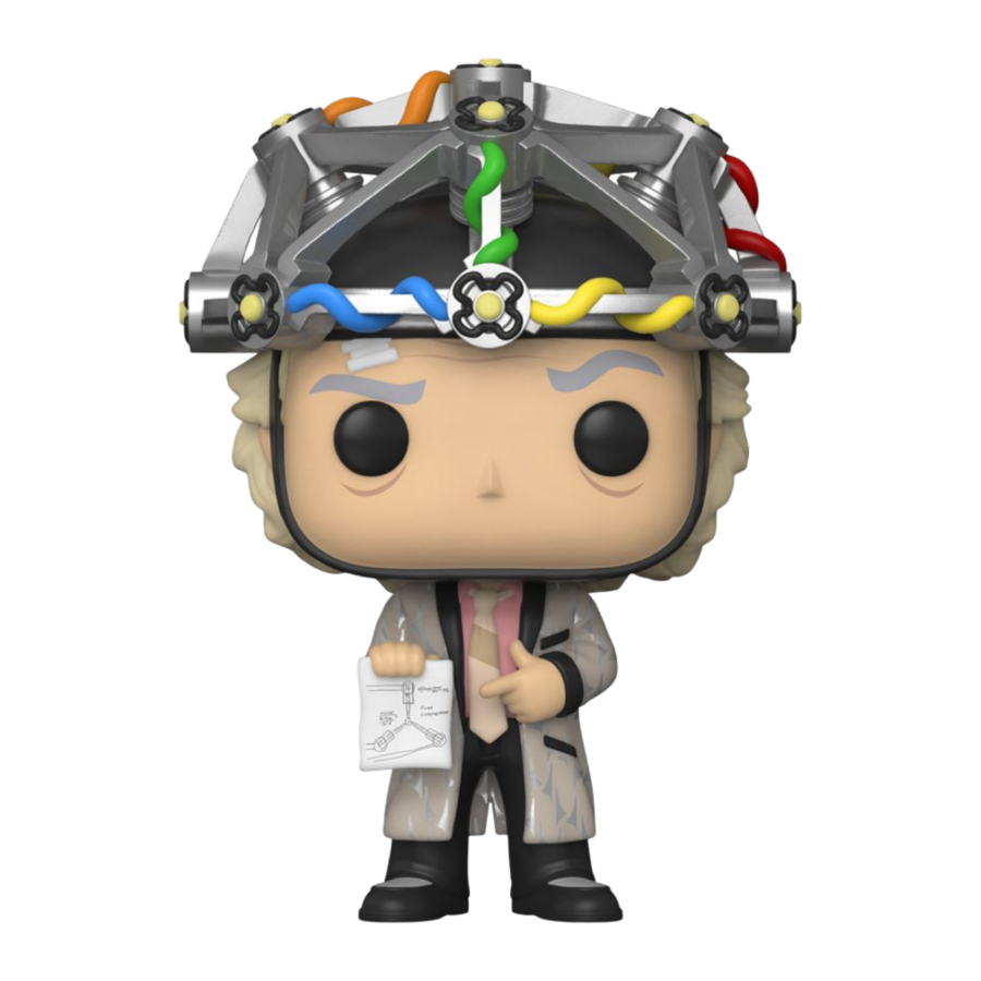 Back to the Future - Doc with Helmet Pop! Vinyl #959 - Image 2