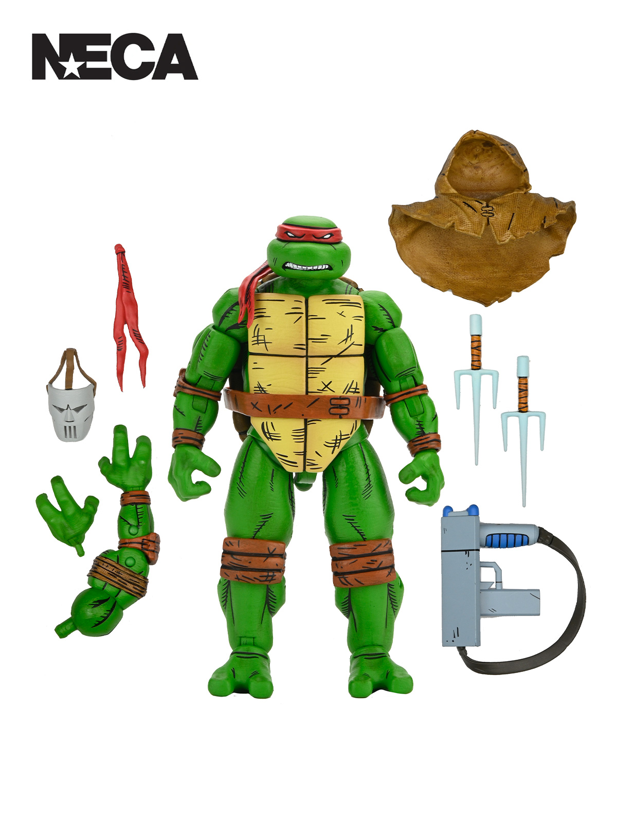 TMNT MIRAGE COMICS - RAPHAEL - 7" SCALE ACTION FIGURE - Image 3
