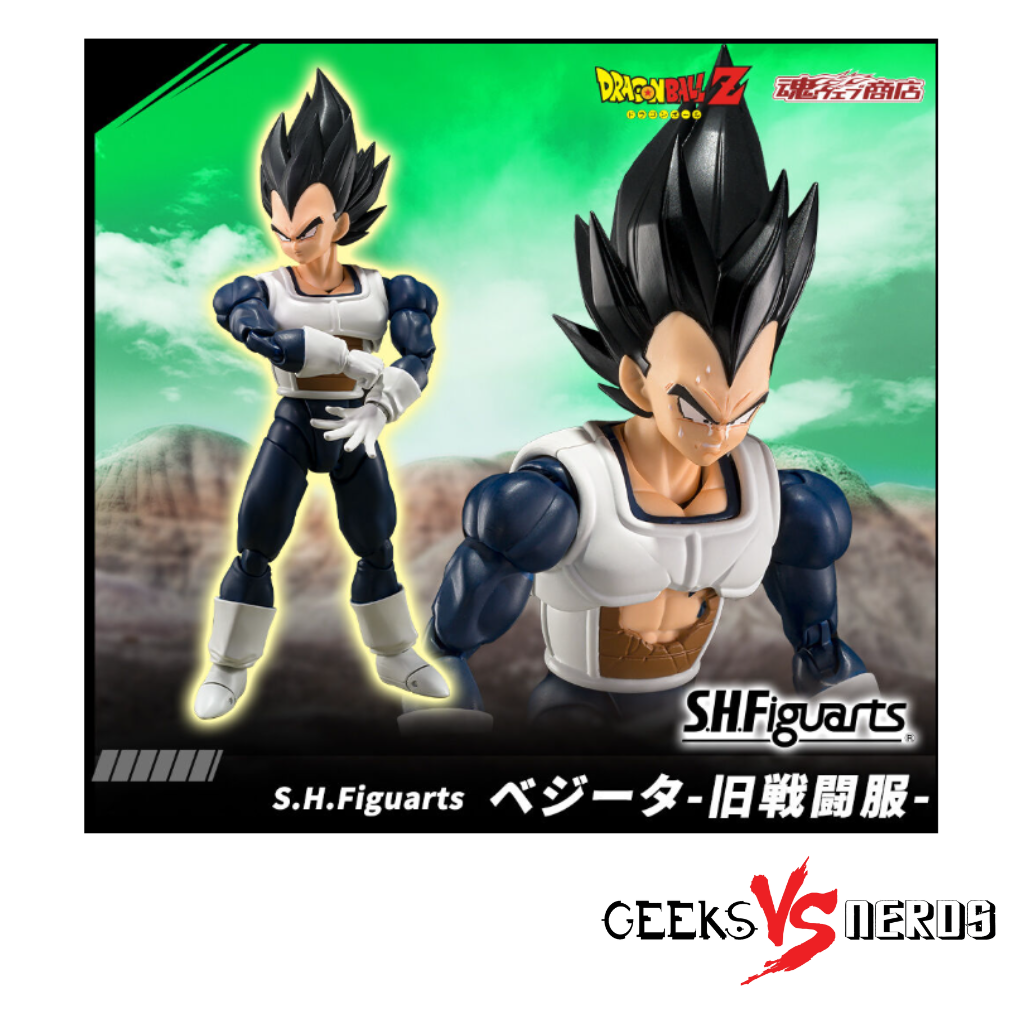 S.H.FIGUARTS Dragon Ball Z Vegeta (Old Battle Clothes) - Image 2