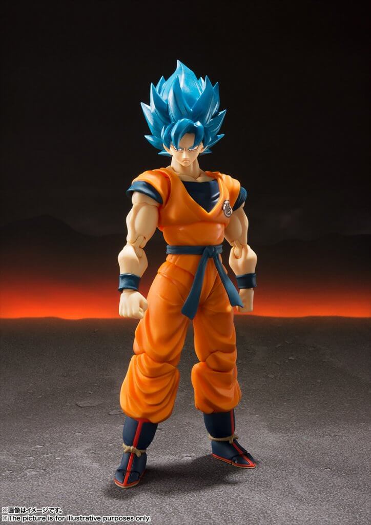 S.H.FIGUARTS Dragon Ball Super Super Saiyan God Super Saiyan Son Goku -Supe - Image 2