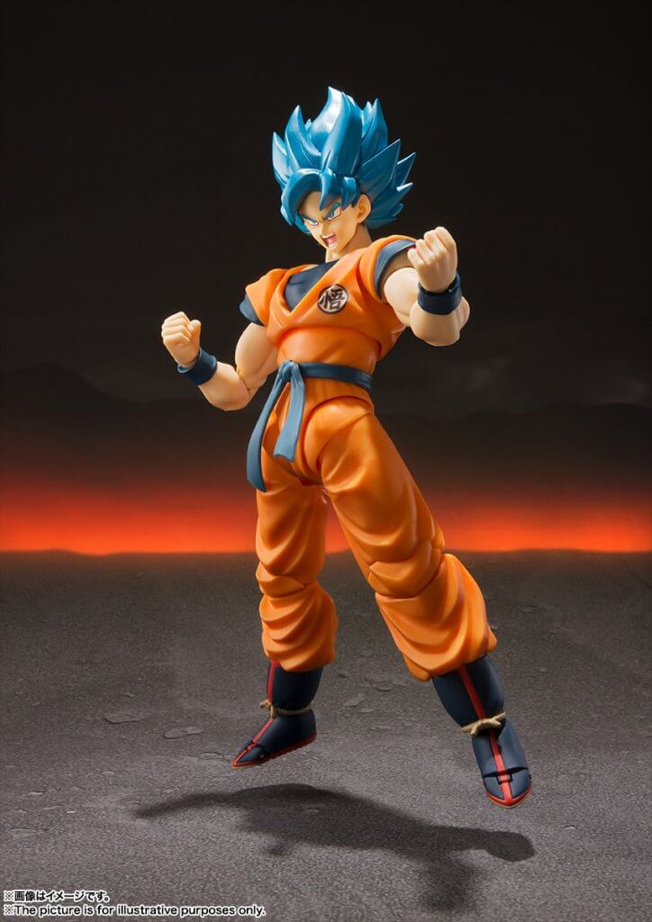 S.H.FIGUARTS Dragon Ball Super Super Saiyan God Super Saiyan Son Goku -Supe - Image 3