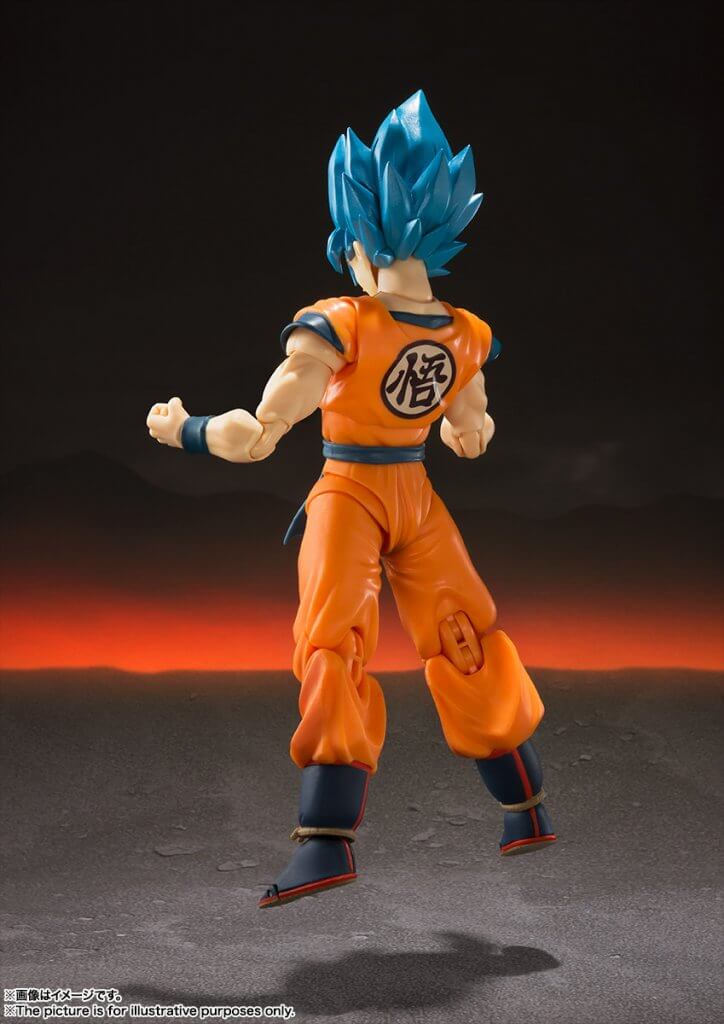 S.H.FIGUARTS Dragon Ball Super Super Saiyan God Super Saiyan Son Goku -Supe - Image 4