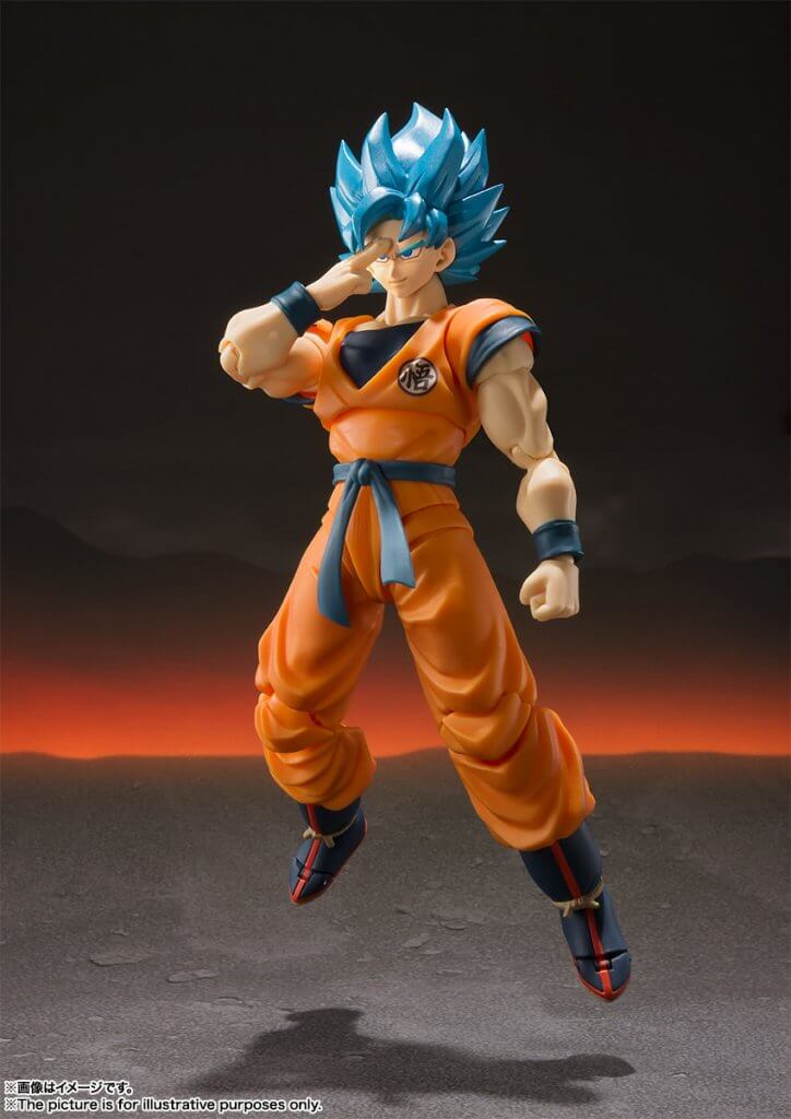 S.H.FIGUARTS Dragon Ball Super Super Saiyan God Super Saiyan Son Goku -Supe - Image 5