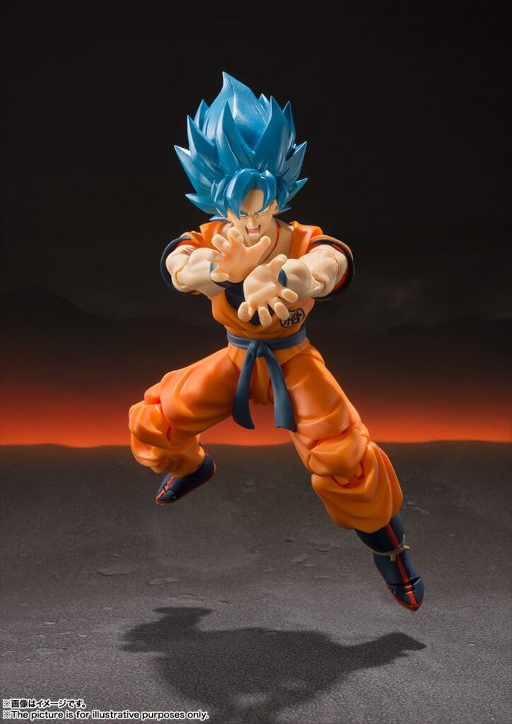S.H.FIGUARTS Dragon Ball Super Super Saiyan God Super Saiyan Son Goku -Supe - Image 6
