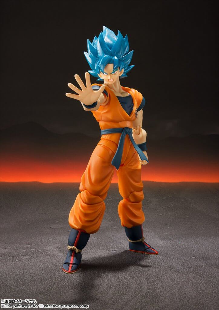 S.H.FIGUARTS Dragon Ball Super Super Saiyan God Super Saiyan Son Goku -Supe - Image 7