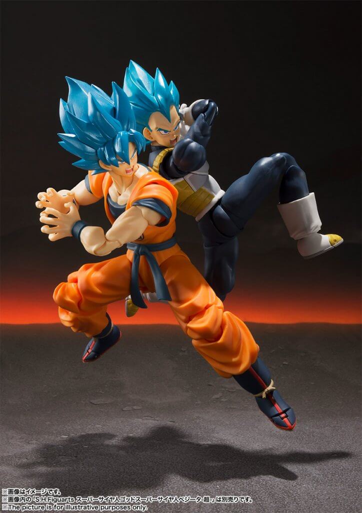 S.H.FIGUARTS Dragon Ball Super Super Saiyan God Super Saiyan Son Goku -Supe - Image 8