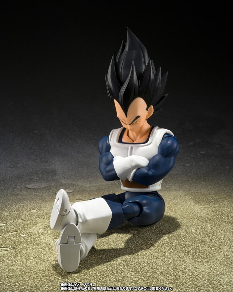 S.H.FIGUARTS Dragon Ball Z Vegeta (Old Battle Clothes) - Image 5