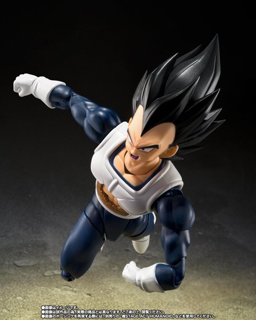 S.H.FIGUARTS Dragon Ball Z Vegeta (Old Battle Clothes) - Image 6