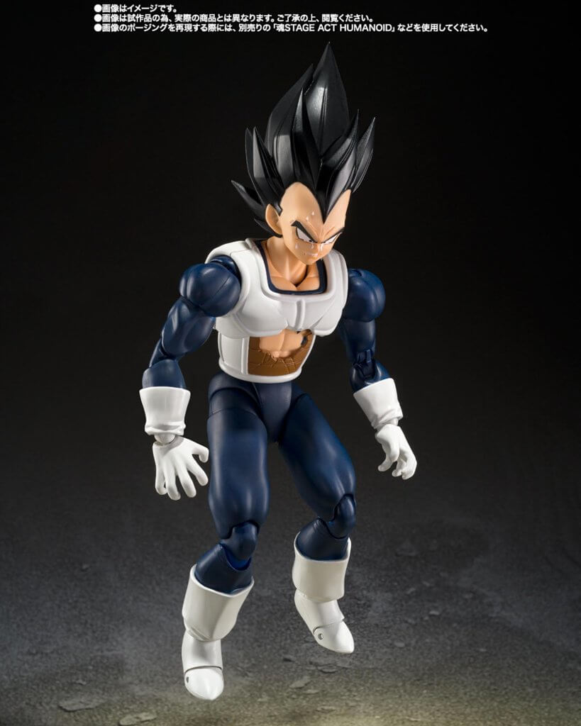 S.H.FIGUARTS Dragon Ball Z Vegeta (Old Battle Clothes) - Image 7