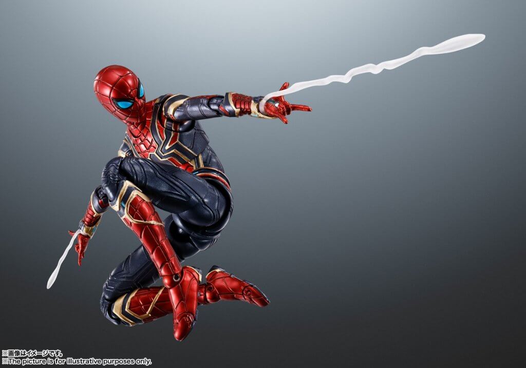 Spider-Man: No Way Home – Iron Spider S.H.Figuarts Figure - Image 3