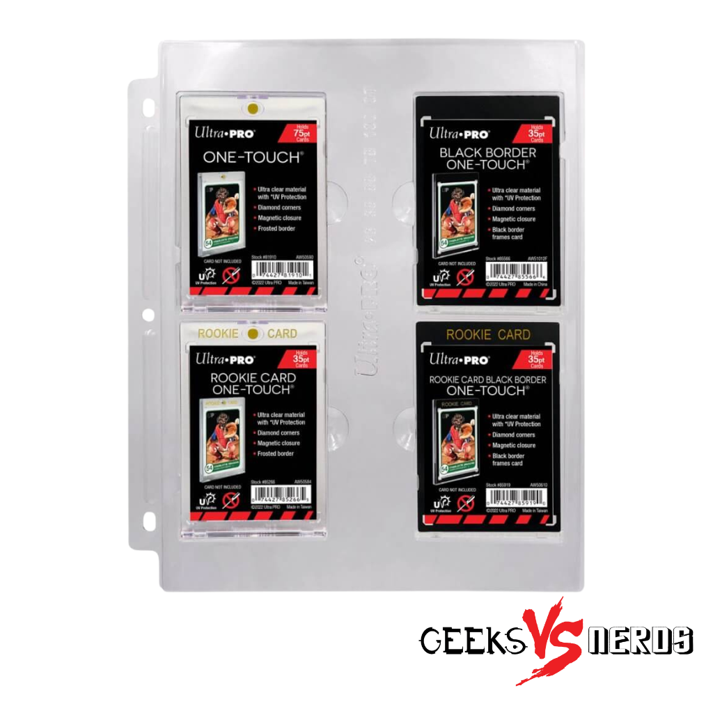 Ultra PRO 5-Pack One-Touch 23pt Magnetic Card Display Holders - UV Protection, Clear
