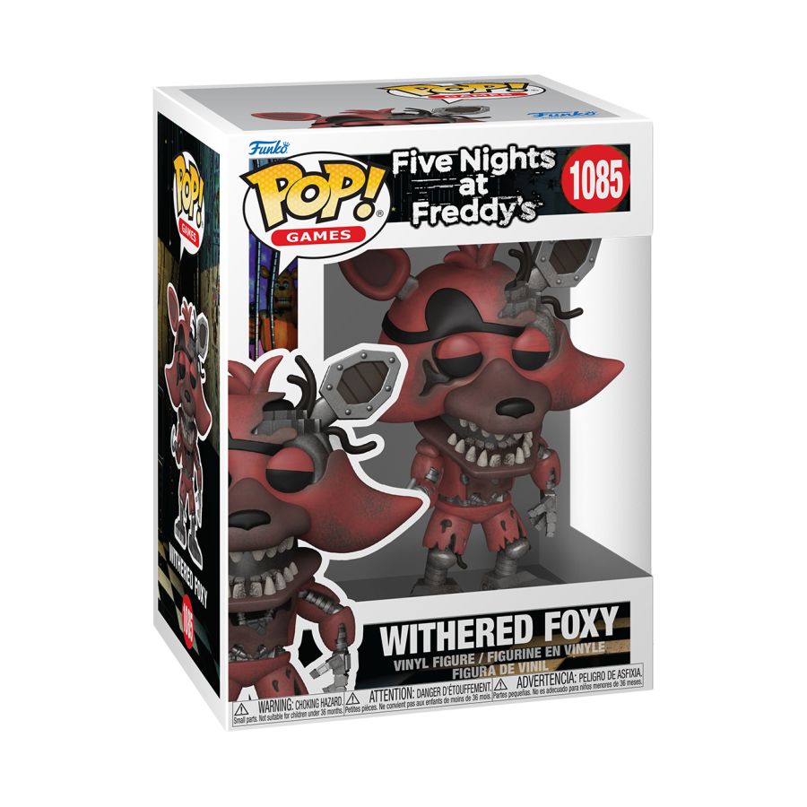 Five Nights at Freddy's - Withered Foxy Pop! Vinyl #1085 - Image 2