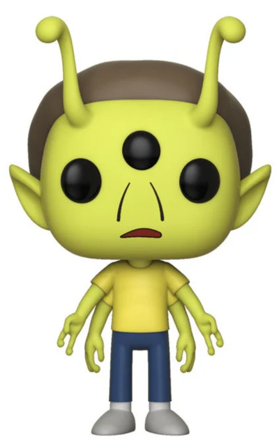 Rick and Morty - Alien Morty (2018 Spring Convention) Pop! Vinyl #338 - Image 3