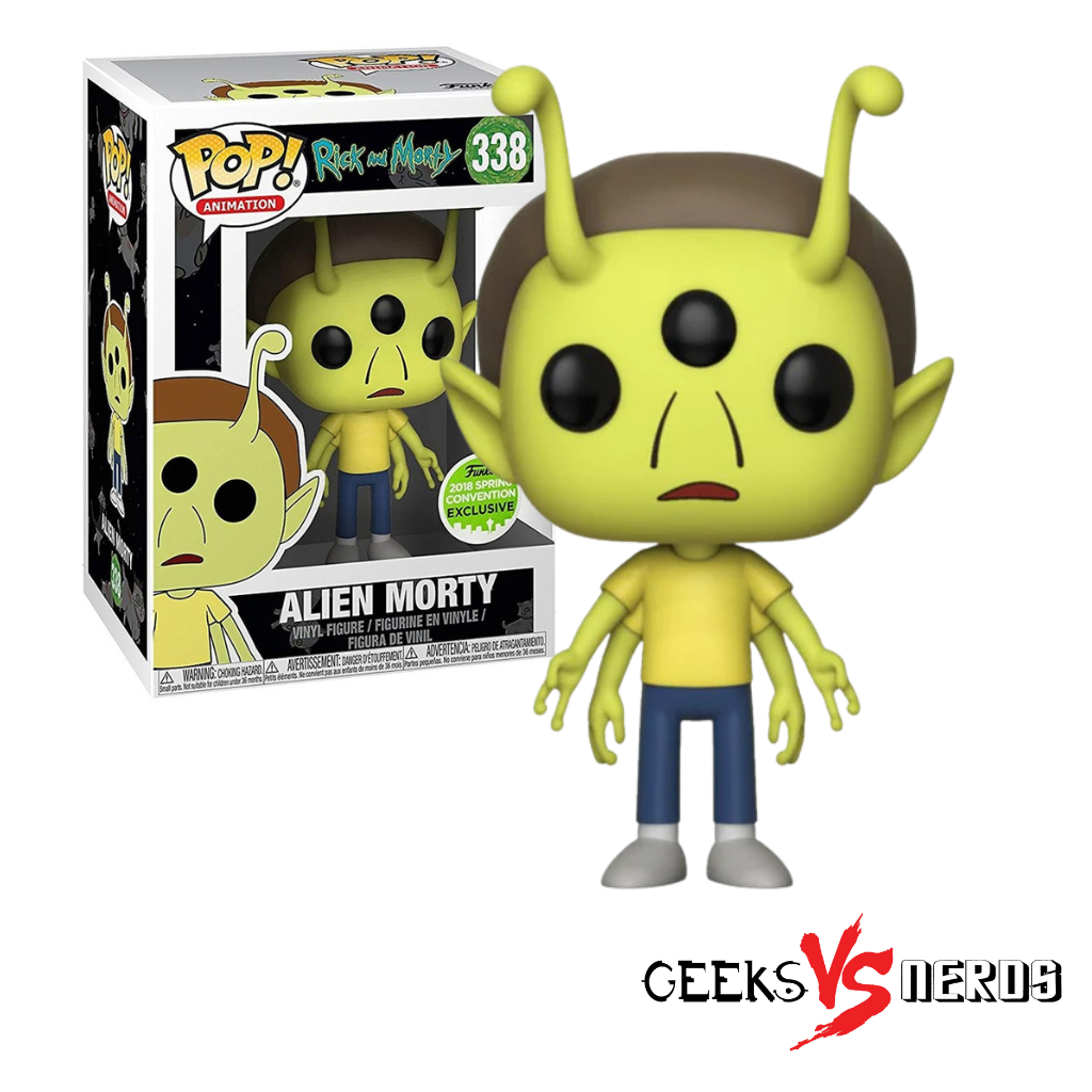 Rick and Morty - Alien Morty (2018 Spring Convention) Pop! Vinyl #338