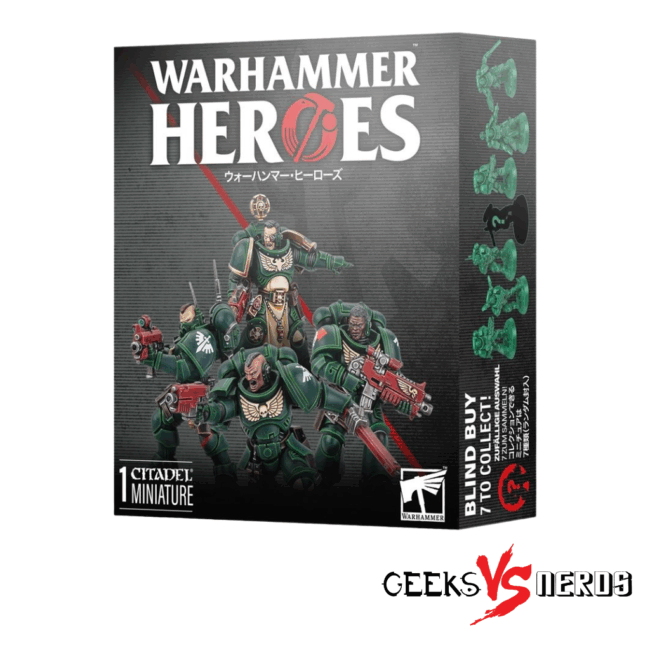Warhammer 40k Space Marine Heroes: Dark Angels Figure (Assorted Blind Box)