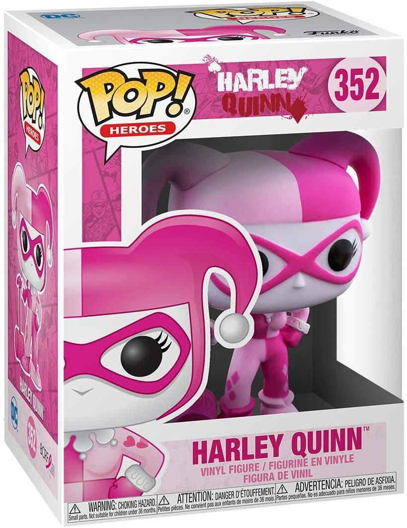 Harley Quinn (Breast Cancer Research Foundation) Pop! Vinyl #352 - Image 2