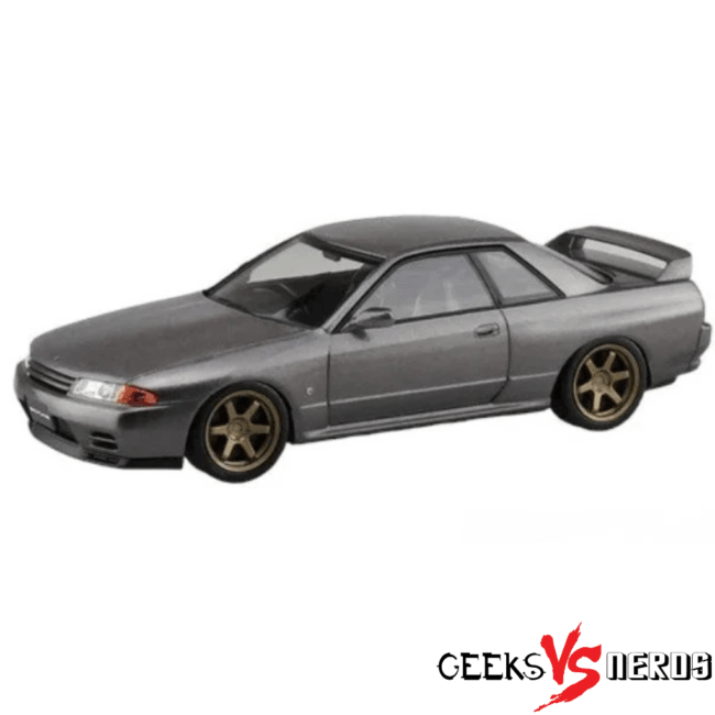 1/32 SNAP NISSAN R32 SKYLINE GT-R CUSTOM WHEEL (GunGrey Metallic Model Kit)