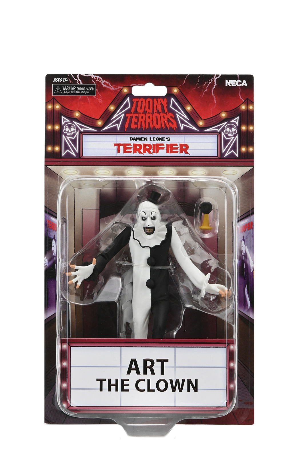 TERRIFIER - TOONY TERRORS ART THE CLOWN 6" SCALE ACTION FIGURE - Image 2