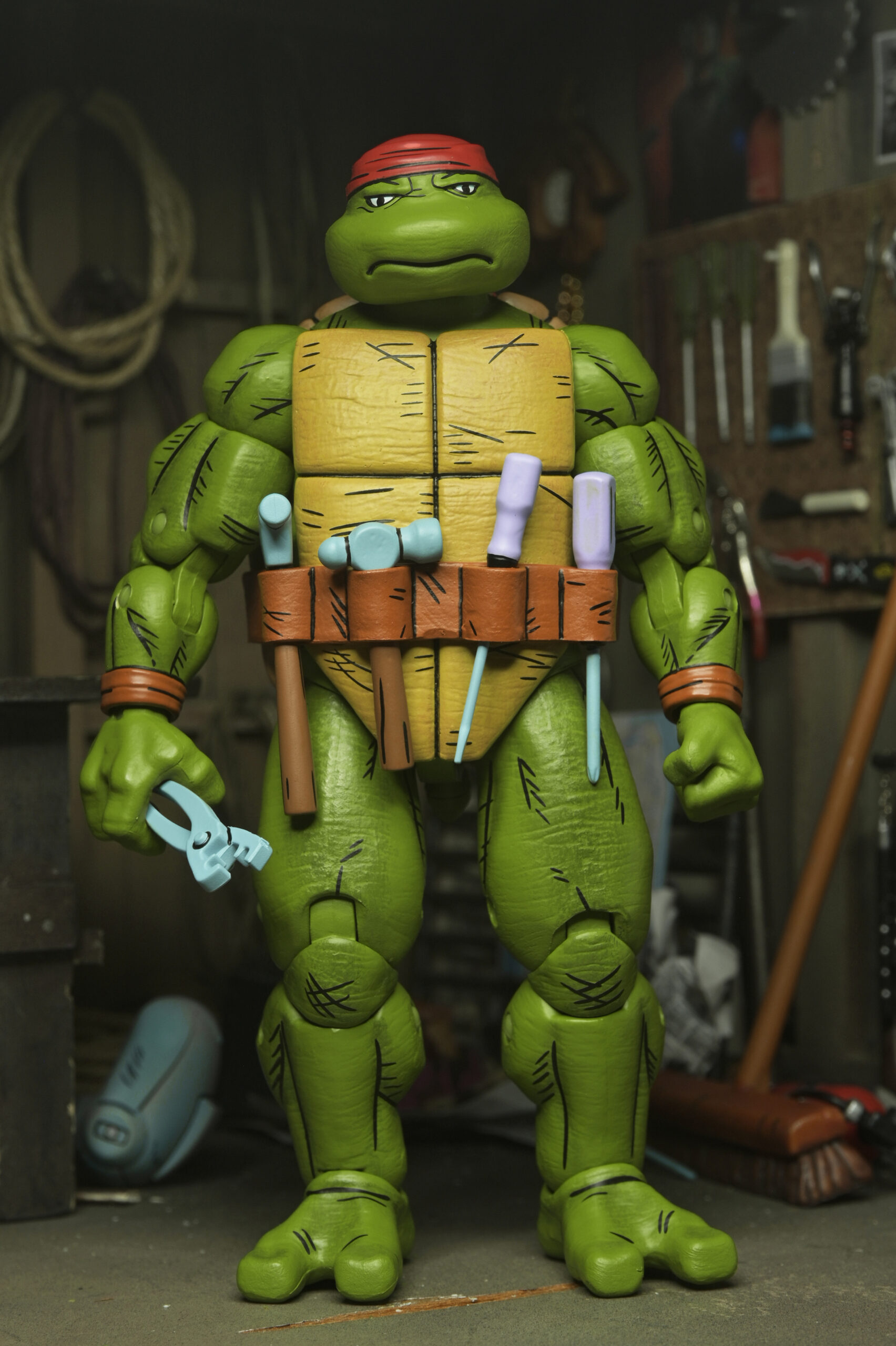 TMNT (MIRAGE COMICS) HANDYMAN DONATELLO - 7" SCALE ACTION FIGURE - Image 6
