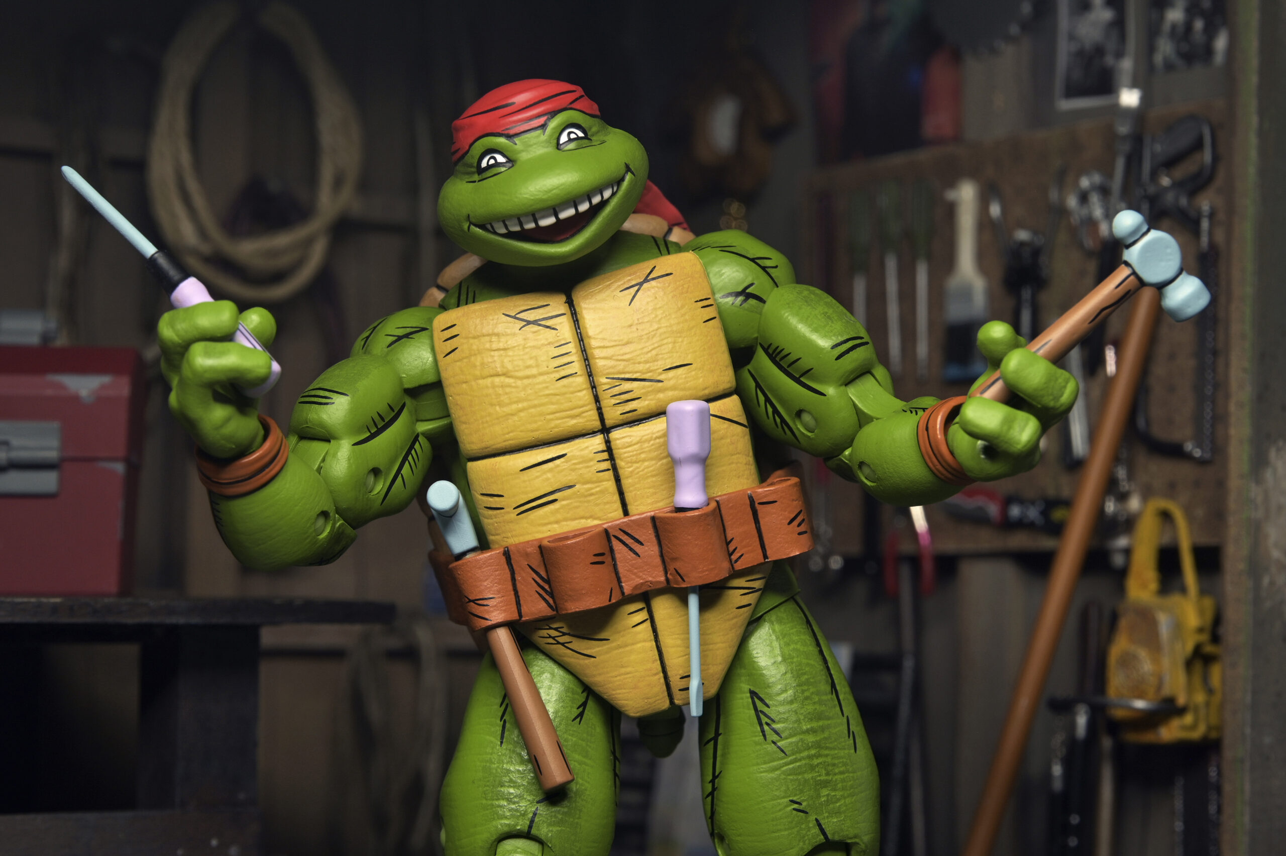 TMNT (MIRAGE COMICS) HANDYMAN DONATELLO - 7" SCALE ACTION FIGURE - Image 8