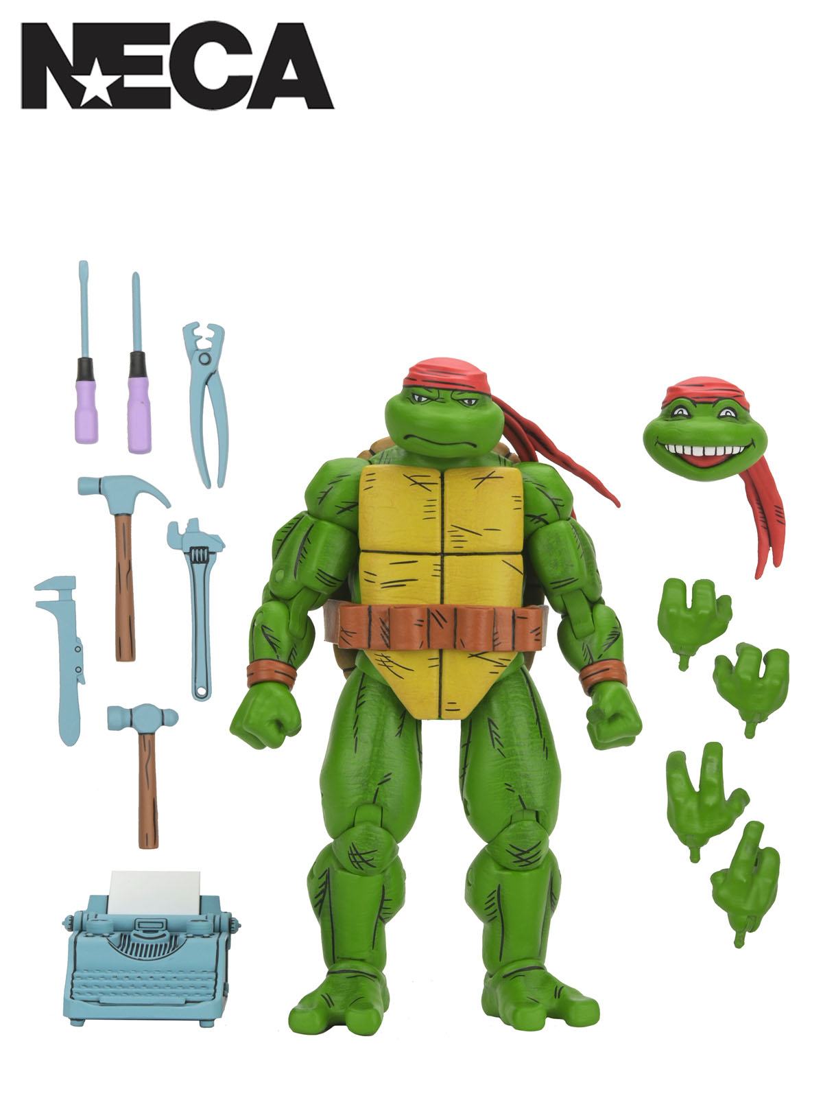 TMNT (MIRAGE COMICS) HANDYMAN DONATELLO - 7" SCALE ACTION FIGURE - Image 3