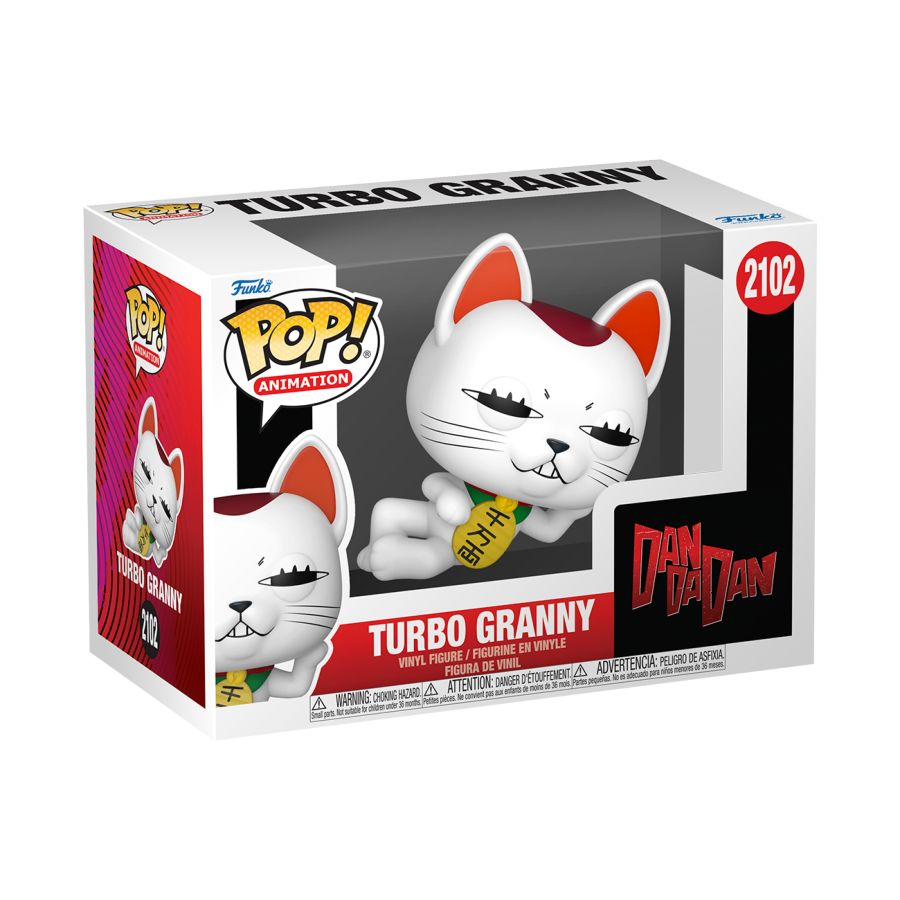 Dan Da Dan - Turbo Granny Cat Pop! Vinyl #2102 - Image 3