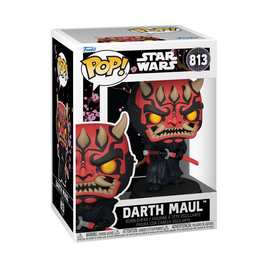 Star Wars: Impressions - Samurai Darth Maul Pop! Vinyl #813 - Image 3