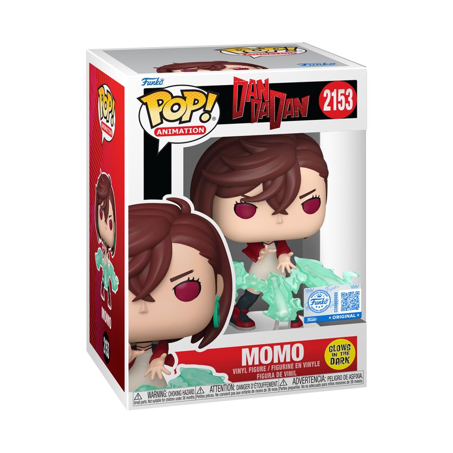 Dan Da Dan - Momo US Exclusive Glow Pop! Vinyl #2153 - Image 4