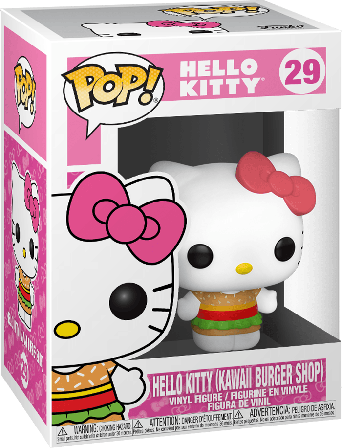 Hello Kitty - Hello Kitty Kawaii Burger Shop Pop! Vinyl #29 - Image 3