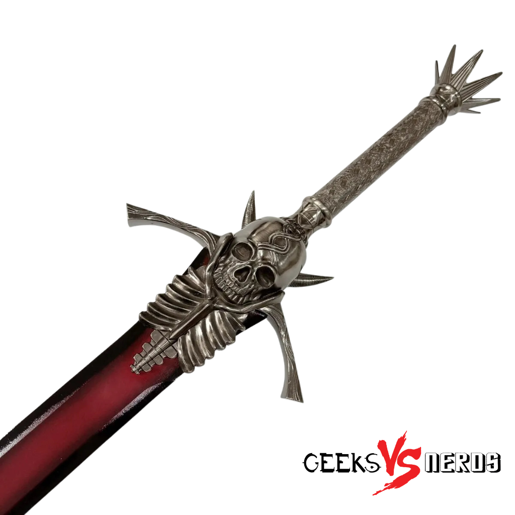 Devil May Cry: Dante's Rebellion Version 2.0 Replica Sword with Wall Plaque - Image 3