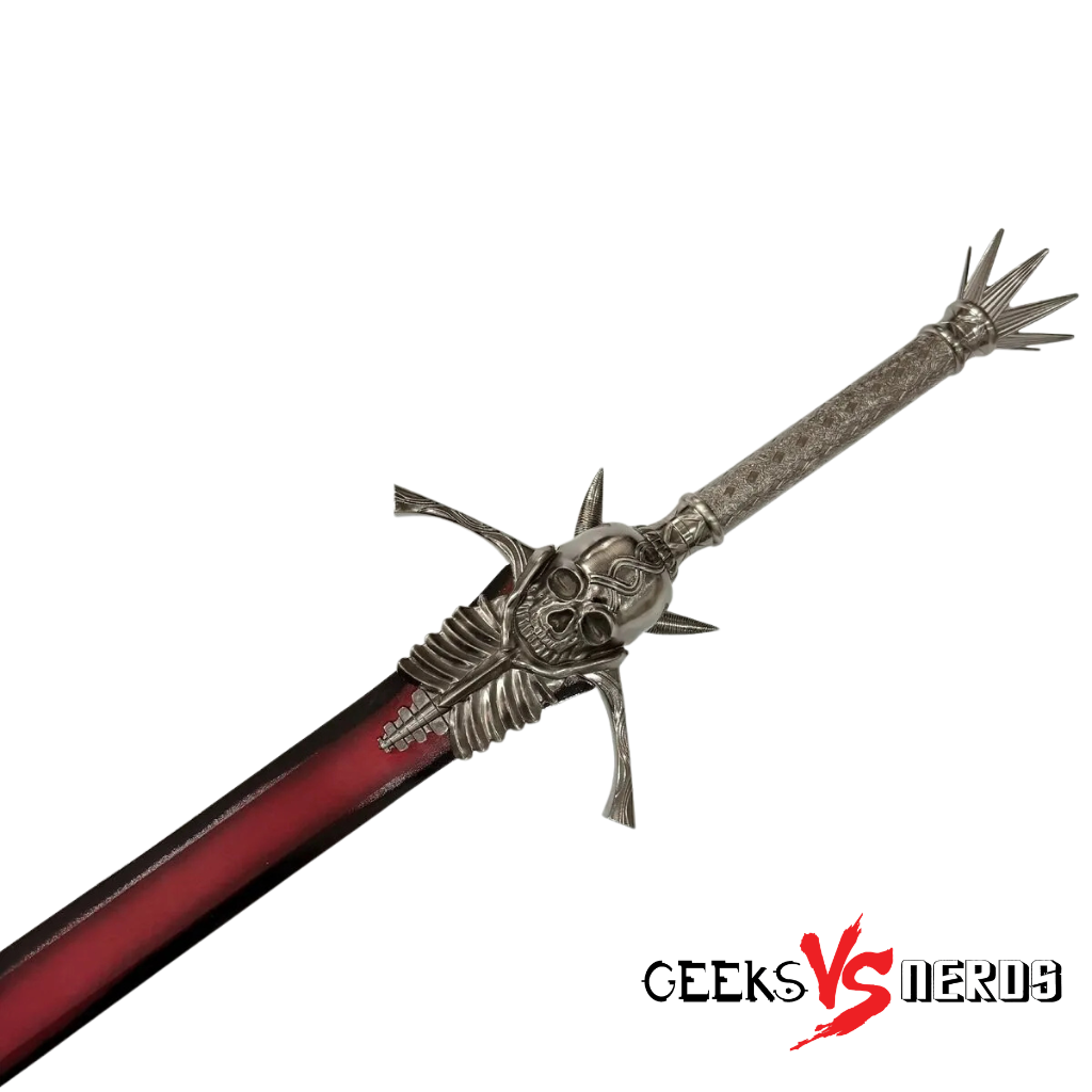 Devil May Cry: Dante's Rebellion Version 2.0 Replica Sword with Wall Plaque - Image 4