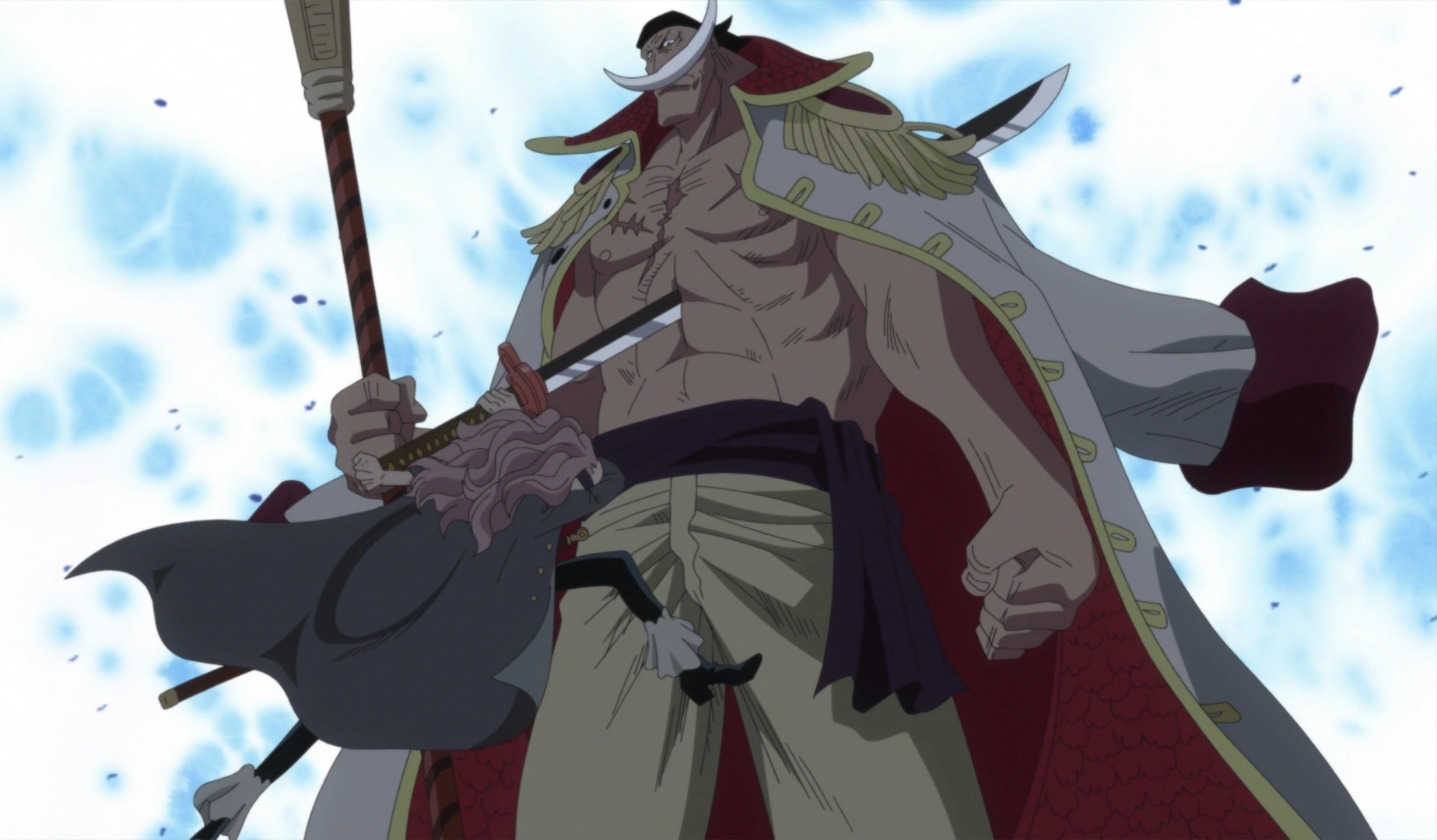 One Piece: Whitebeard's Cloud Cutter HQ Replica Polearm - Image 4