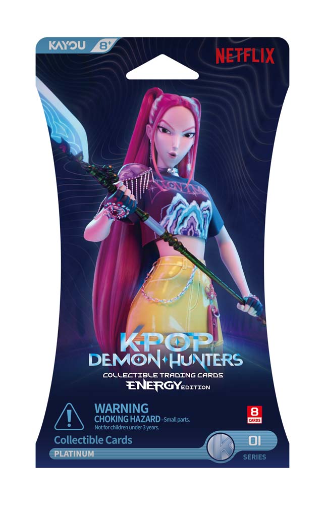 Kayou K-POP Demon Hunters Collectible Trading Card Blister Pack – Energy Edition - Image 4
