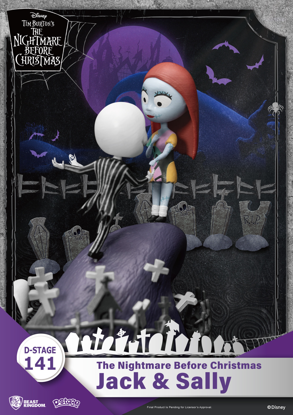 The Nightmare Before Christmas: Jack & Sally Statue - Image 5